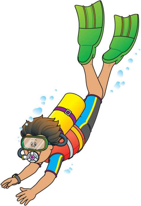 Go Back Gallery For Diver Cli - Diver Clipart