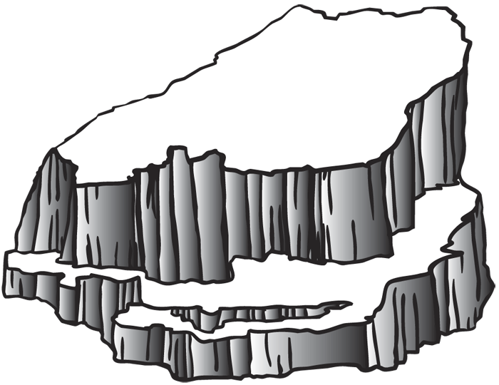 Mountain Mountains Land Plate