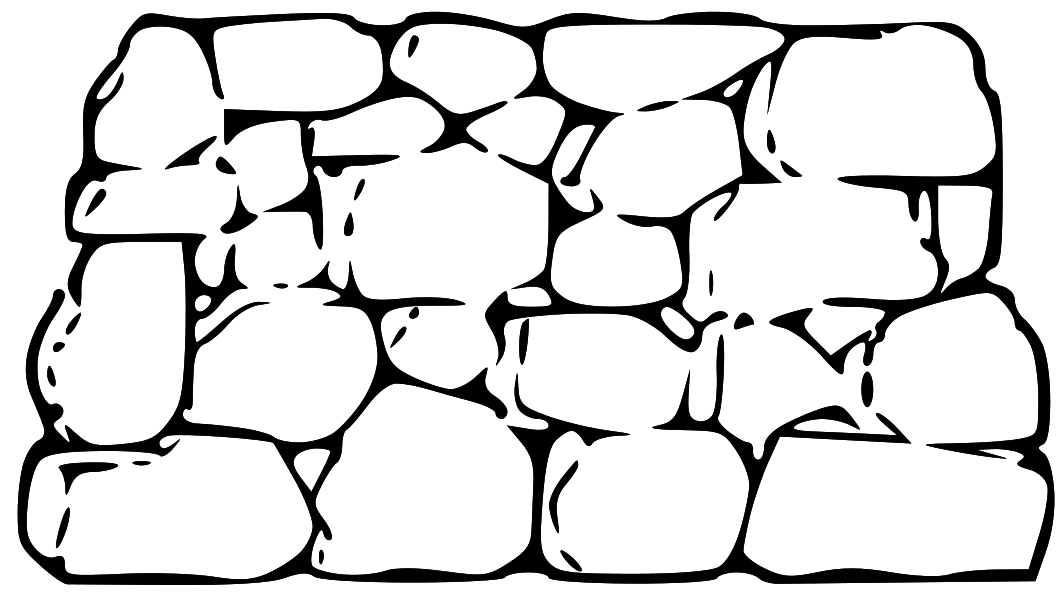 Go Back Gallery For Rock Stone Clip Art Stone Wall Clipart 1062 602 