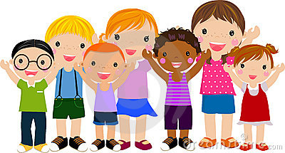 Students Clip Art Image - two