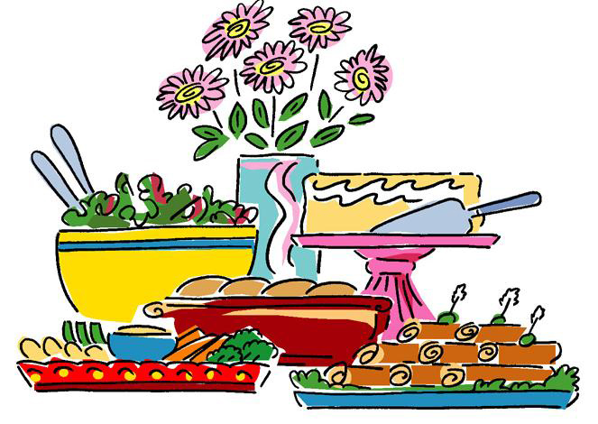Go Back Pix For Potluck Lunch Clipart
