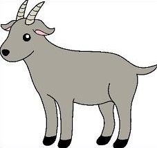 Free goat clipart