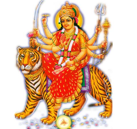 Goddess-Durga-Maa-PNG-Clipart - Goddess Durga Maa Clipart