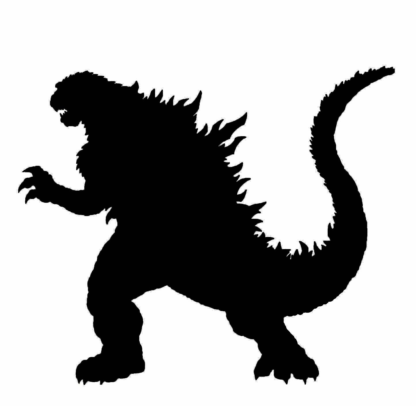 ... Green cartoon Godzilla mo