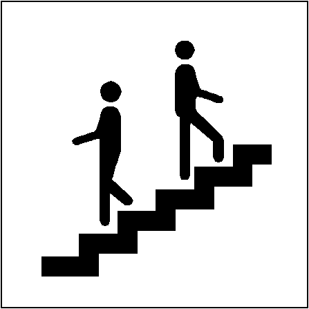 Going Down Stairs Clip Art
