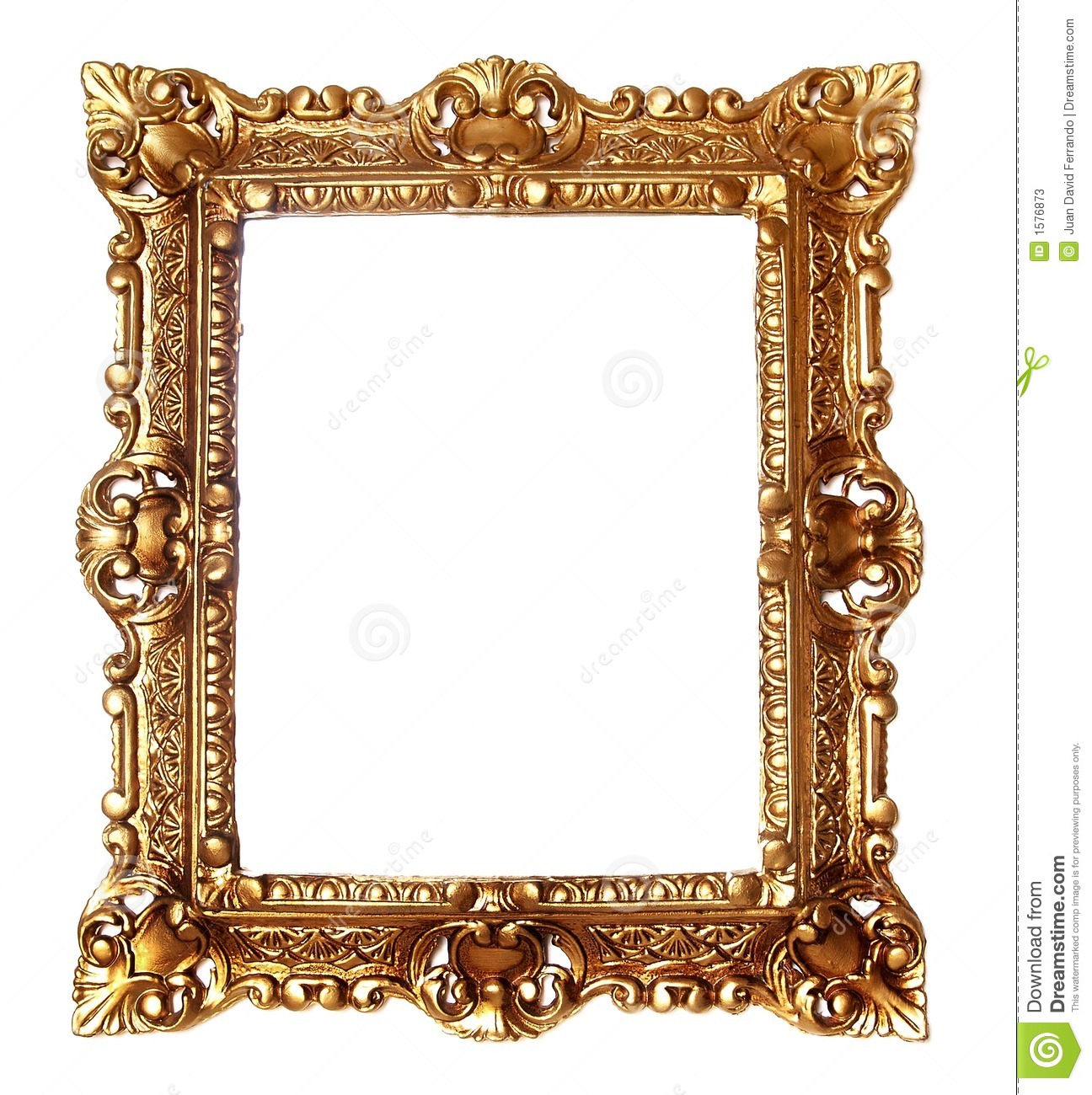 gold frame clip art - Gold Frame Clipart