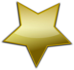 gold star clipart