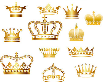 Gold Crown Clip Art Crown Cli - Gold Crown Clipart