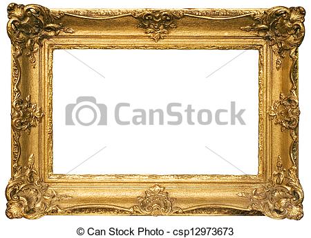 Gold Plated Wooden Picture .