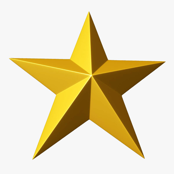 Gold Star Clipart - Clipart Gold Star