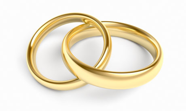 Gold Wedding Rings Image - Clipart Wedding Rings