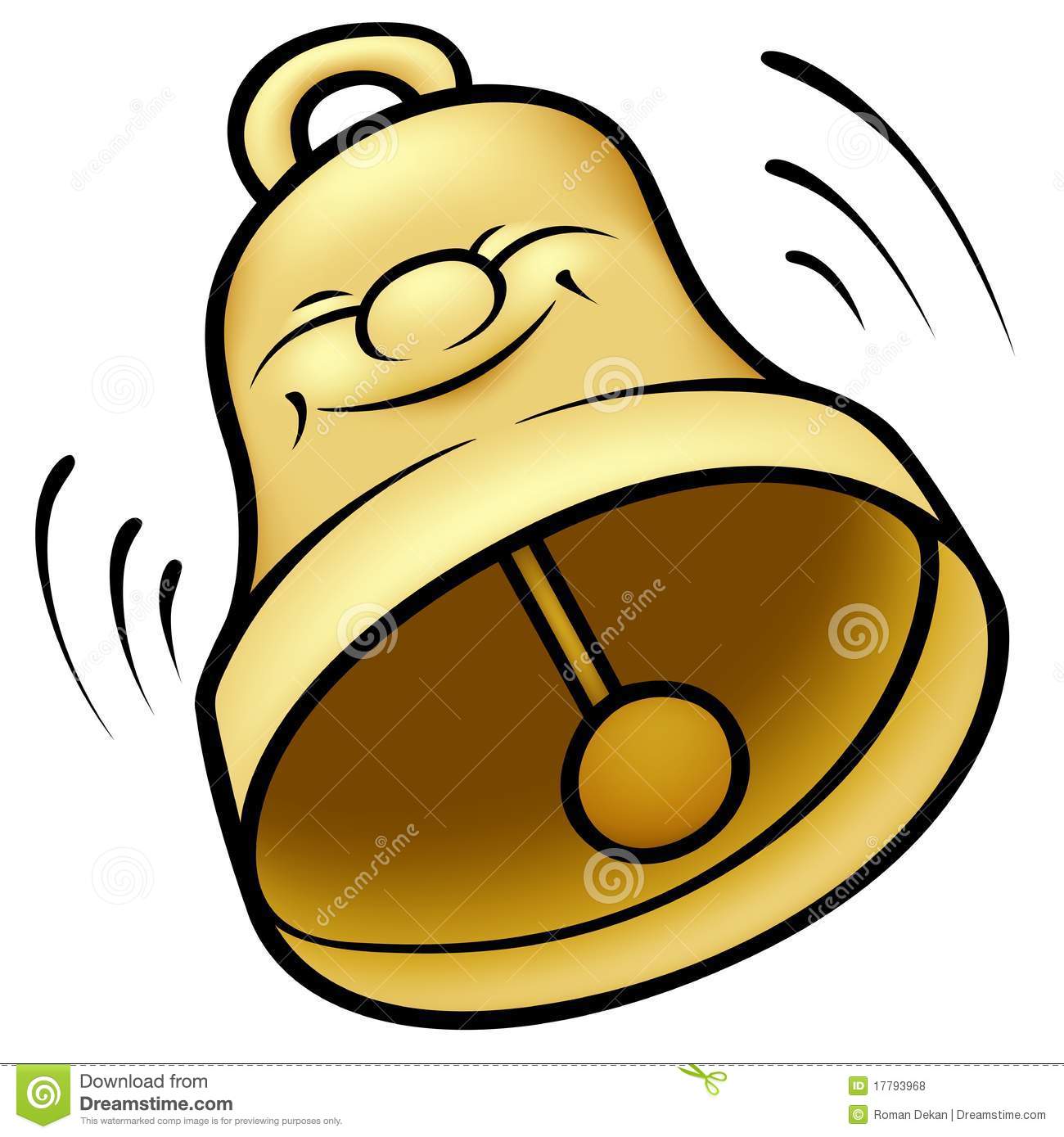 handbell: Golden hand bell Il