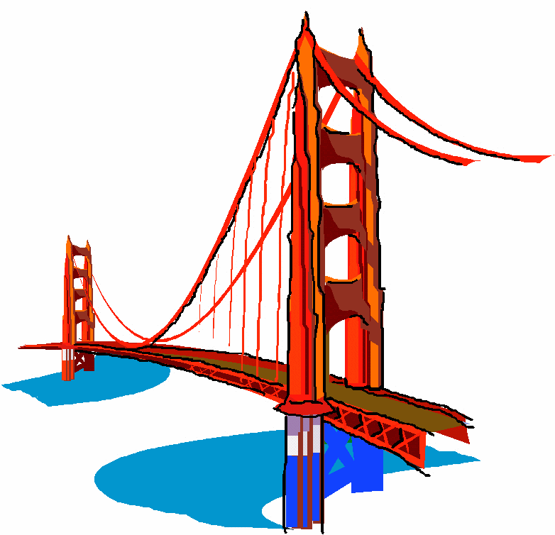 Golden Gate Bridge Clip Art Cliparts Co