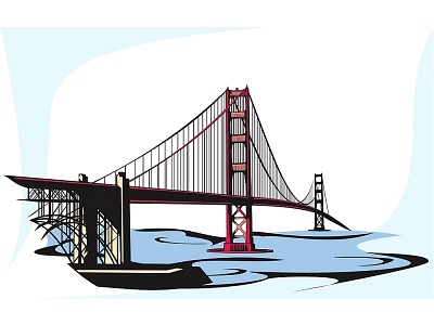 Golden Gate Bridge Clipart Clipart Best