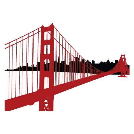 Golden Gate Bridge Clipart .