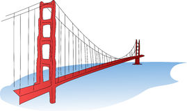 Golden Gate Bridge Stock .