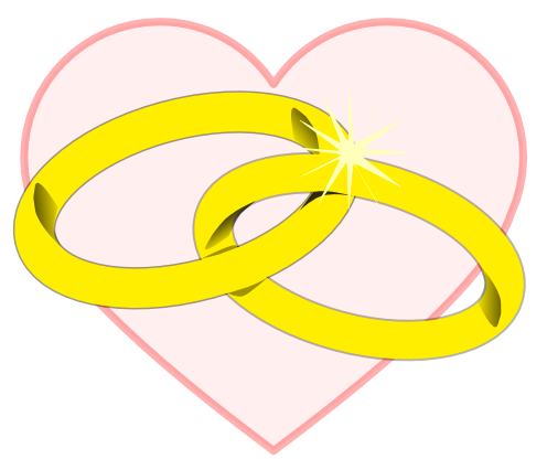 Clipart 50th wedding annivers