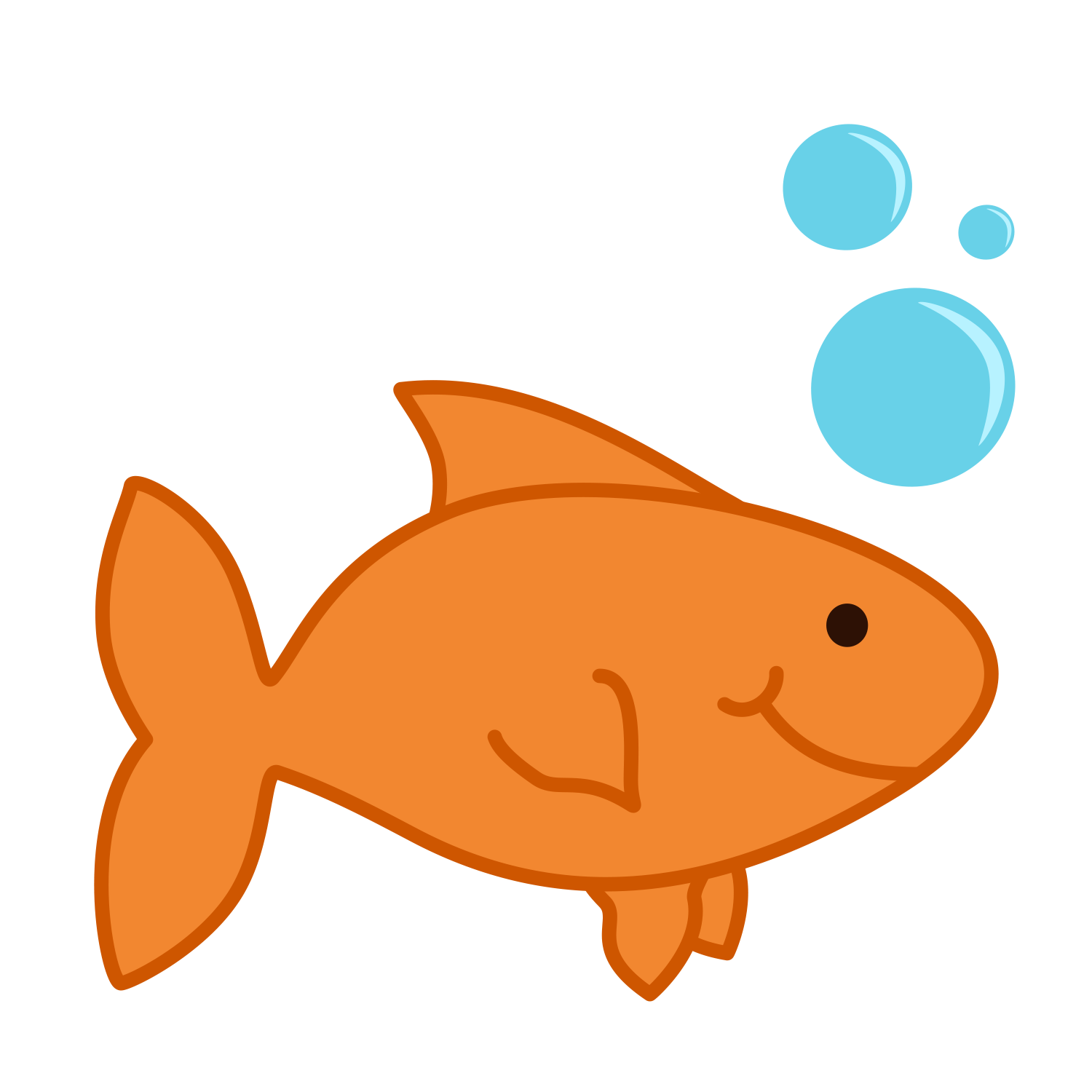 goldfish clipart - Gold Fish Clip Art