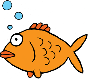 Goldfish Clipart - Gold Fish Clip Art