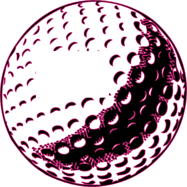golf ball clip art free vector