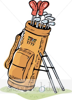 Golf Bag Clipart