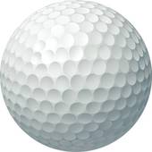 Golf ball; Golf ball illustration