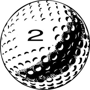 Golf Ball No 2 Clip Art