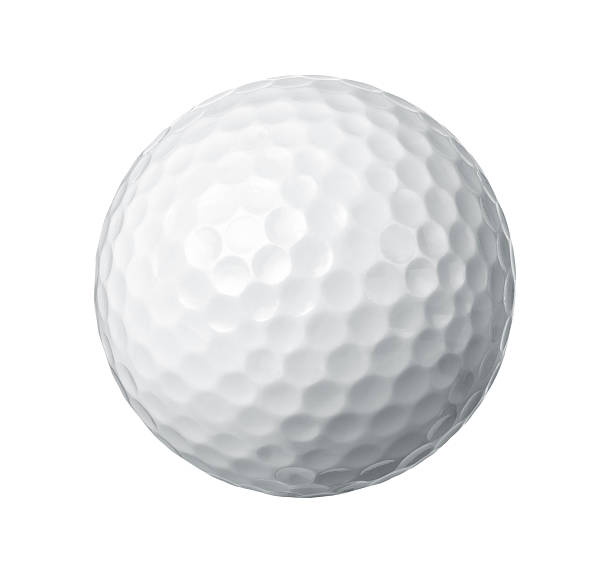 Golf ball stock photo