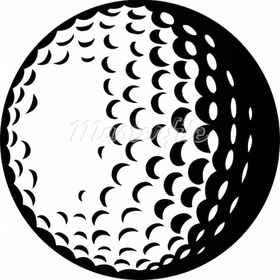 Golf Ball . - Clipart Golf Ball