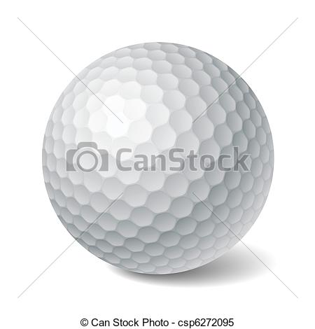 Golf ball - csp6272095 - Golf Ball Clipart