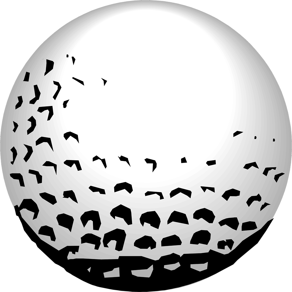 Clip Art - Golf ball. Fotosea