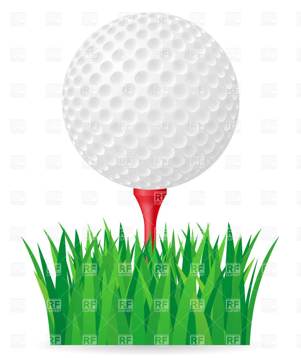 Golf Balls Clip Art - Golf Tee Clip Art
