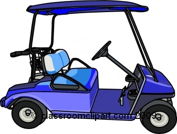 Golf Cart Clip Art Free Vector Download