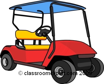 golf cart on golf course. Size: 82 Kb From: Golf Clipart