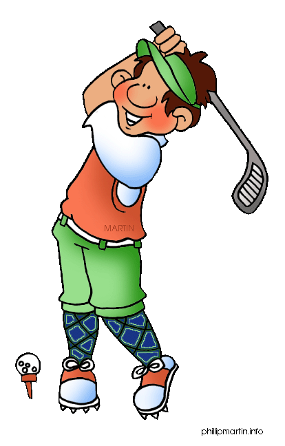 Funny Golf Clip Art Free | is golfball clip art funny golfer posing free  shipping included