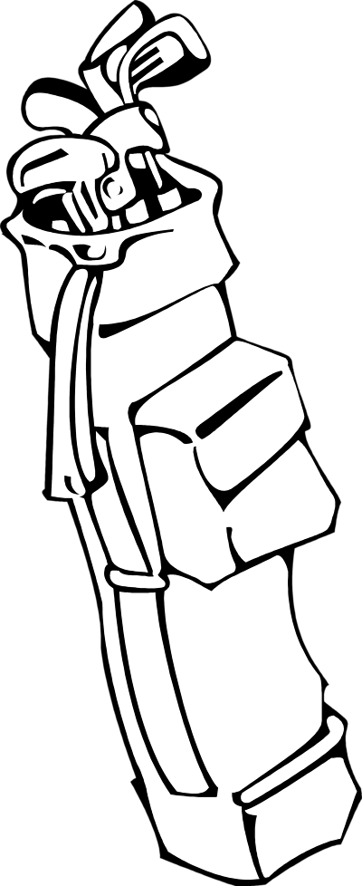 Golf Club Bag Clip Art | Clipart library - Free Clipart Images