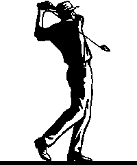 Golf Club Clip Art Black And  - Golf Clip Art Black And White