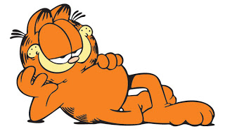 Garfield...watched the cartoo