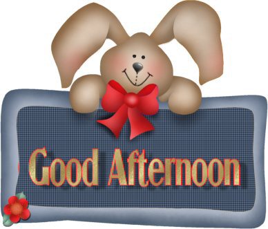 Good Afternoon Clipart