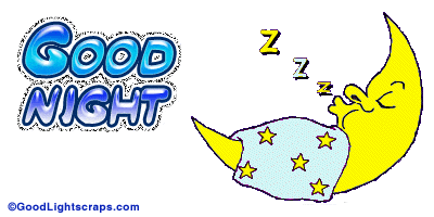 Animated Good Night Clipart #1