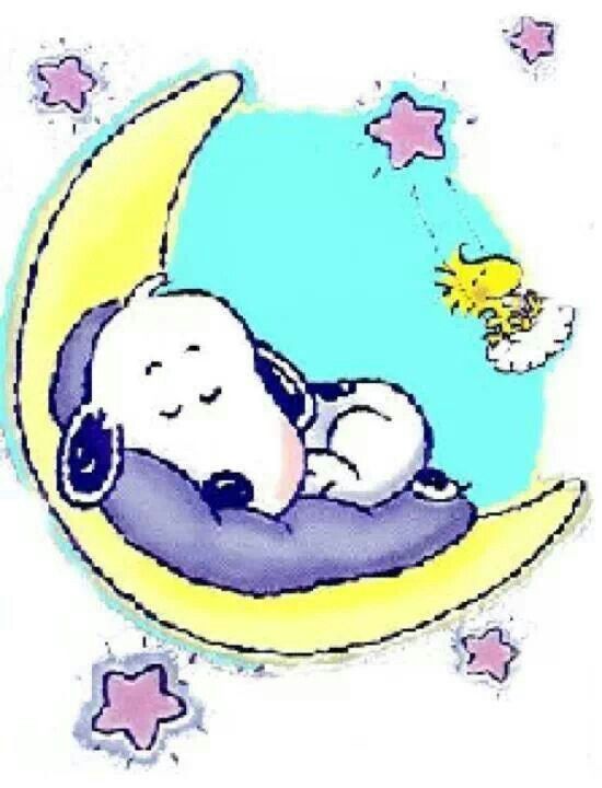 Good Night Snoopy Clipart #1