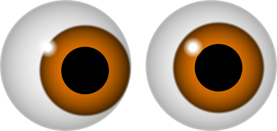 Googly Eyes Clipart Clipart P - Brown Eyes Clipart