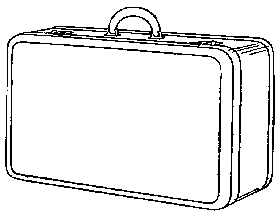 Clip Art Suitcase Clipart wor