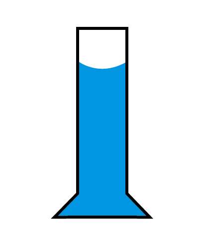 Graduated Cylinder Clipart #21387