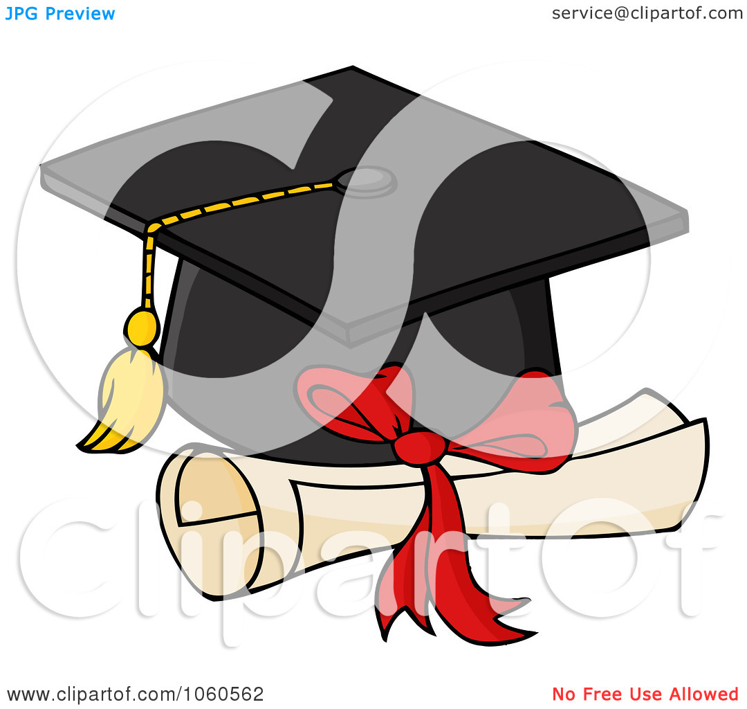 Graduation Cap And Diploma . - Cap And Diploma Clipart