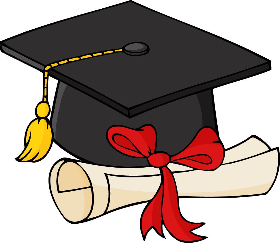 Graduation Cap And Gown Clipa - Graduation Cap And Gown Clipart