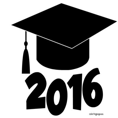 Graduation Cap Clipart 2016