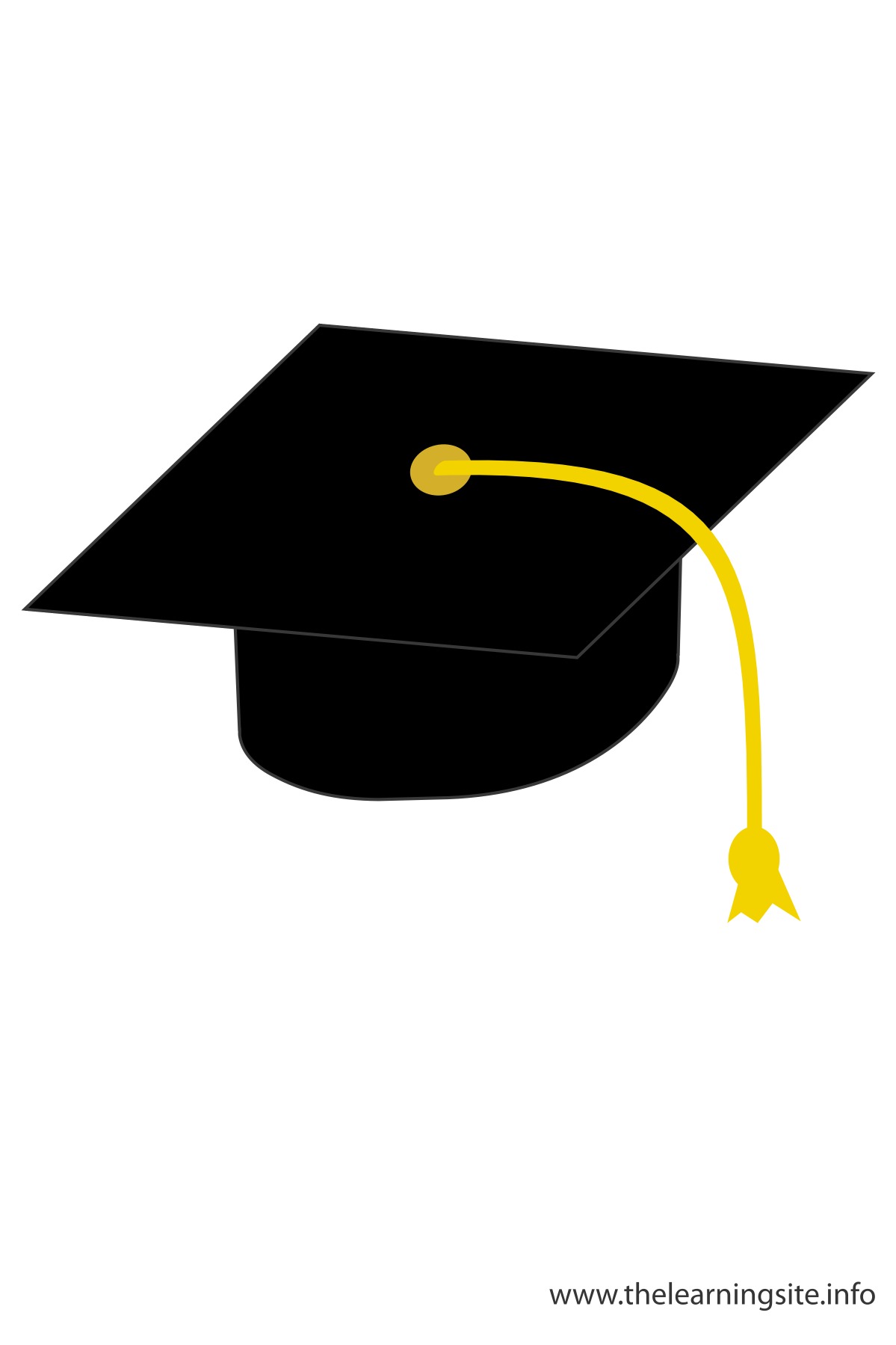 Graduation Cap Clipart Colori - Graduation Hats Clip Art