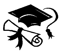 Graduation Clip Art .. - Cap And Diploma Clipart