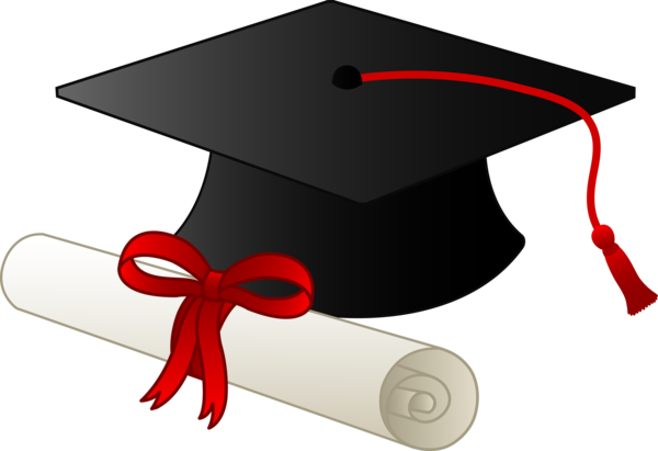 graduation-hat2.png - Clip Art Diploma